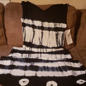 Ashro long blue maxi dress